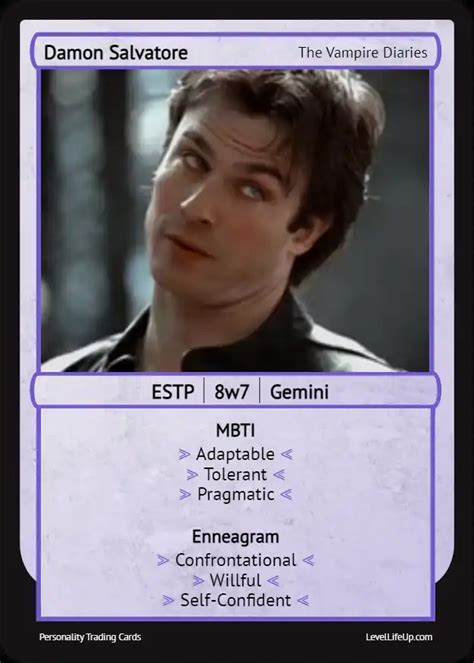 damon salvatore personality.